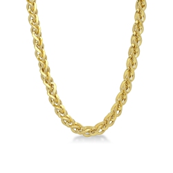 Gelbgold 750 Kette, 46 cm