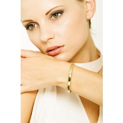 18k yellow gold bangle 2