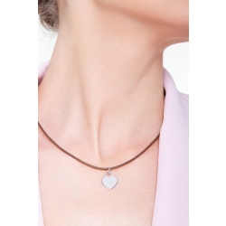 Classic golden heart, 18k white gold 2