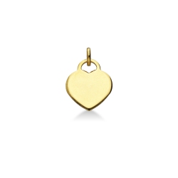Classic golden heart, 18k yellow gold