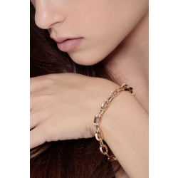 wide bracelet 18k gold, 19.5 cm 2