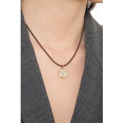 Pendentif Arbre de Vie en Or Jaune 18k et Nacre 2