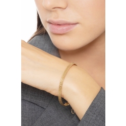 18k yellow gold semirigid bracelet 2