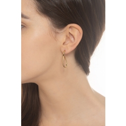 Earrings in yellow gold 18k 2