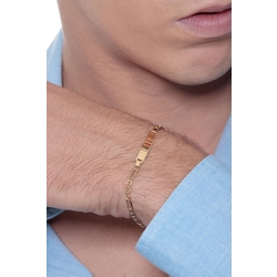 18k yellow gold men bracelet 2