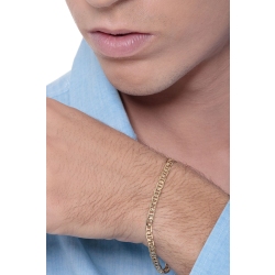 Men anchor bracelet, in 18k yelllow gold 2