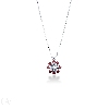 Little pendant with diamonds and rubies