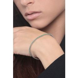 Tennis bracelet with emeralds  2