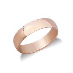 Alliance modèle Mantovana en or rose 18k 42 mm