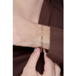 Men bracelet, 18k yellow gold 2