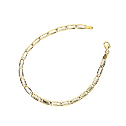 Men bracelet, 18k yellow gold