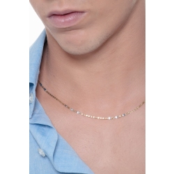 Necklace 18k White Gold, Gold with Chain 2