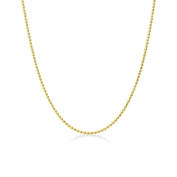 Spheres chain in 18k yellow gold