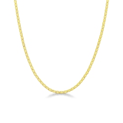 Cadena Gourmette en Oro Amarillo 18k