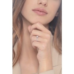 Anillo Solitario Oro Blanco 750 con Diamante 0,70 ct 2