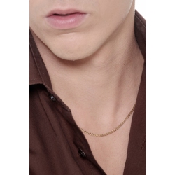 Collana Uomo in oro giallo 18k, lunghezza cm 50. 2