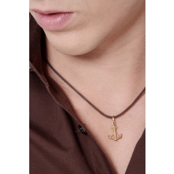 Golden Anchor pendant, 18k yellow gold 2