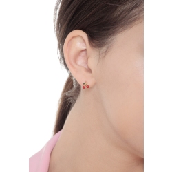 Pendientes cereza oro 750 2