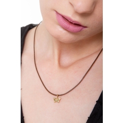 Pendentif papillon en or jaune 18k 2