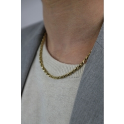 Herrenkette 750er Gelbgold, 50 cm 2