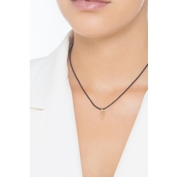 Pendentif avec la lettre initiale F en or jaune 18 carats 2