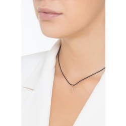 Pendant with initial letter J in uppercase in 18k yellow gold 2