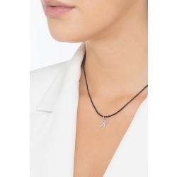 Buchstaben Anhänger K Weißgold 18K 2