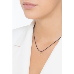 Pendentif avec lettre initiale F or jaune 2