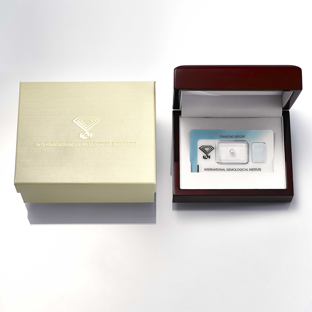 Diamante Certificato IGI   CT 0,42   F   VS 1