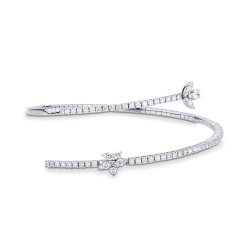 18k white gold bracelet with diamonds
