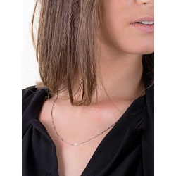 White gold 18k chain, 50 cm 2