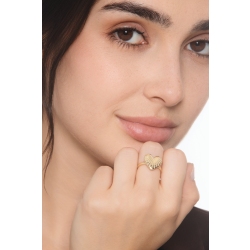 Herz Ring 750er Gelbgold 2