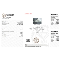 IGI Certified Diamond   CT 0,40   D  VVS 1 2