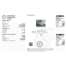 DIA 0.40CT D VS2 IGI$788692601 2