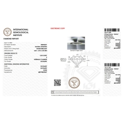 DIA 0.40CT E IF IGI$788692267 2