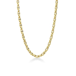 Off white gold chain store