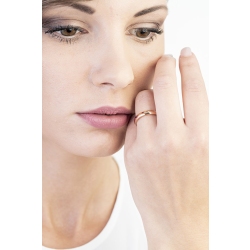 Alliance Modèle Confort en or rose 18 carats 3,50 mm 2