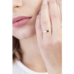 Diamantierter Ehering Gelbgold 750 2