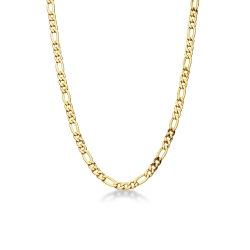 Herrenkette aus 18K Gelbgold, 50 cm