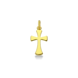 Cross in 18k yellow gold